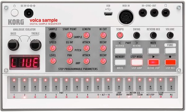 Korg volca Sample2 - Digital Sample Sequencer Synthesizer