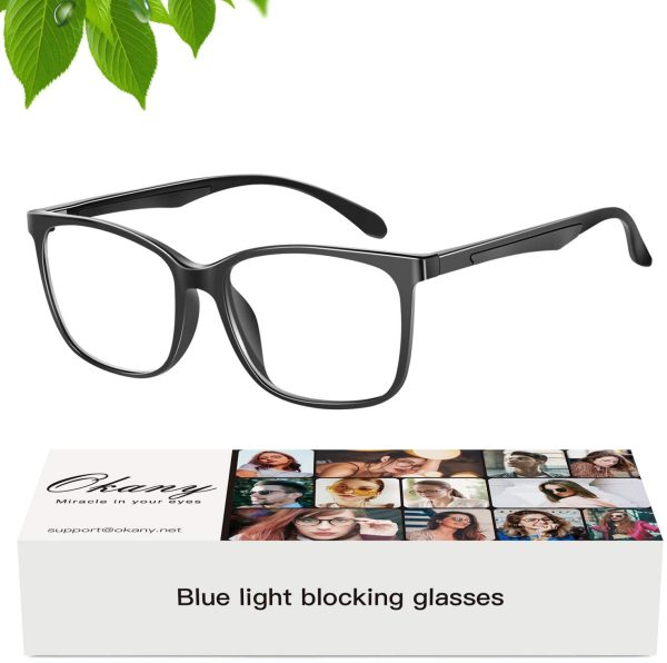 Blue Light Blocking Glasses women men Lightweight TR90 Eyeglasses Blue Light Glasses Computer Glasses for Women & Men - Image 6