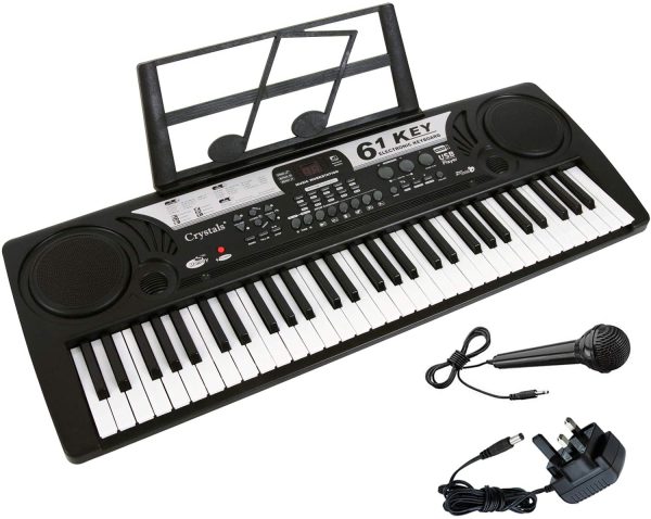 Electronic Keyboard  Keys MP3 Musical Instrument Digital Piano + Mic + UK Plug