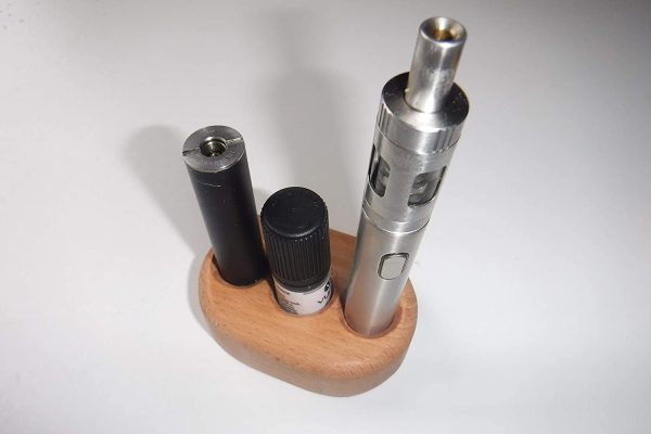 Handmade, Solid Wood, E-cig desk stand, holder, vape, vaping (Vype/Innokin)