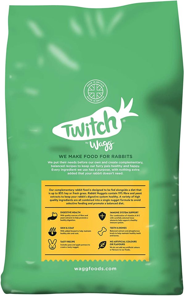 Wagg Twitch Rabbit Food 10kg - Image 3