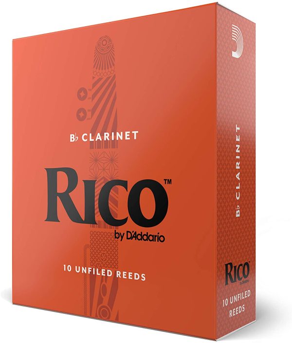 Rico RCA1015 1.5 Strength Reeds for Bb Clarinet Single (Pack of 10)