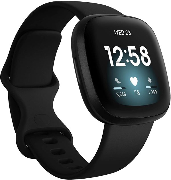 Fitbit Versa 3 Health & Fitness Smartwatch with GPS, 24/7 Heart Rate, Voice Assistant & up to 6+ Days Battery - Image 6