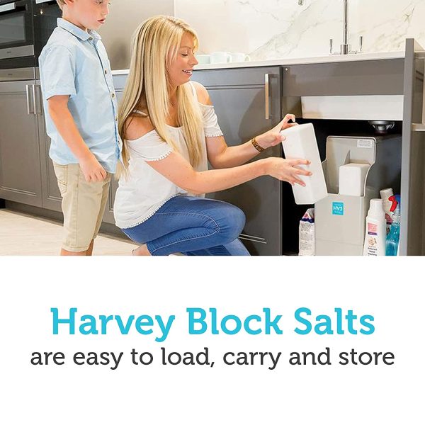 Harvey Block Salt for Water Softeners, Original Pure Grade A Food Quality Salt - 3 Packs, Boxed (each pack contains 2 salt blocks ?C 6 blocks in total) - Image 2