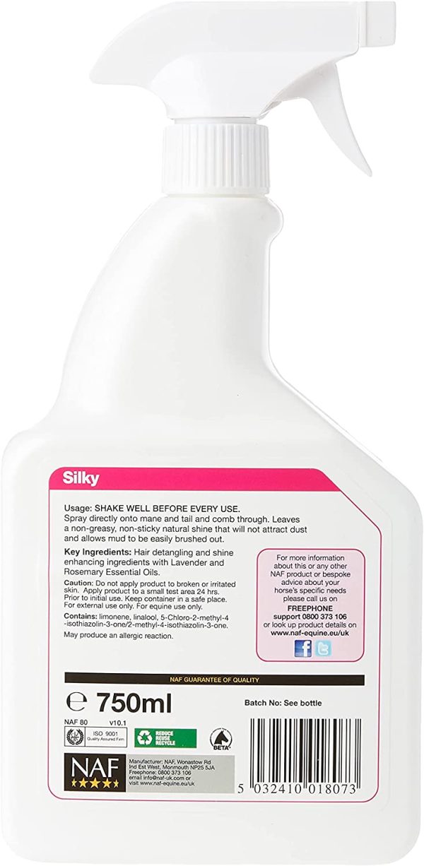 Signature Naf Silky Mane & Tail D-Tangler - 750 Ml - Clear, Unisex