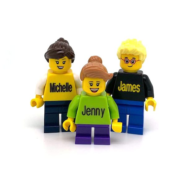 Personalised Mini Figure. Made using up-cycled Lego - Image 7