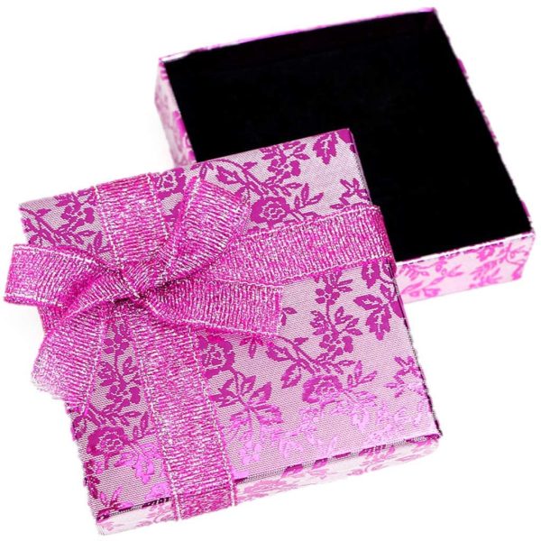 RKC x 1-24PCS Beautiful Sparkling vibrant colors Ribbon JEWELLERY GIFT BOXES For Necklace Bracelet Earrings Rings Baby Showers Wedding Favours Birthdays Charms Wholesale Sets - Image 4