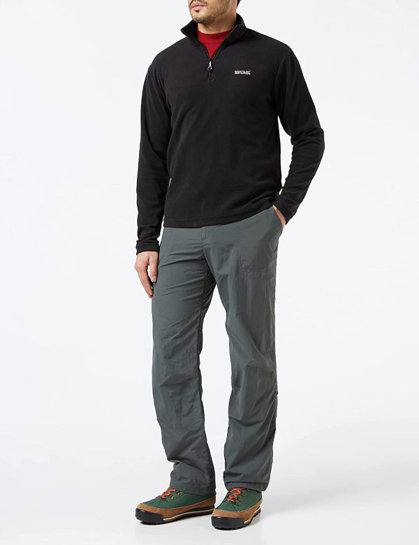 Regatta Mens Thompson Lightweight 1/2 Zip Fleece Pullover - Image 2