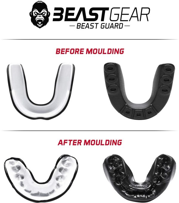 Beast Gear Mouth Guard/Gum Shield - for boxing, MMA, rugby, muay thai, hockey, judo, karate martial arts and all contact sports - Image 2