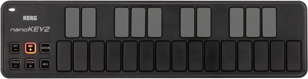 KORG nanoKEY2 - USB MIDI Keyboard - 25 Key - Black - Image 3