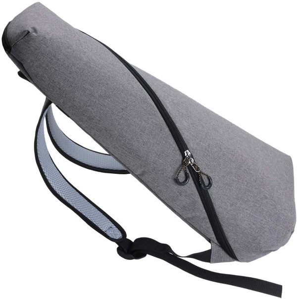 Glenmi Ukulele Case Bag for Both Soprano Concert Ukulele 21'' 23'' 24'',10mm Sponge Padded,with Double Shoulder Strap (Soprano/Concert, Grey)