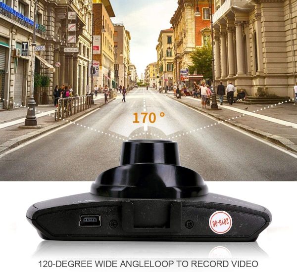 SOOTEWAY Upgraded Dash Cam 1080P Dashcam for Car Dash Camera with Super Night Vision, Built in G-Sensor, Loop Recording,Parking Monitor and Motion Detection??2020 Newest Version?? - Image 7