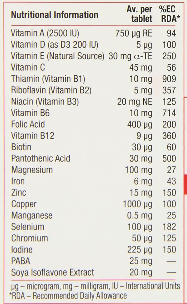 Vitabiotics Menopace Tablets - Image 5