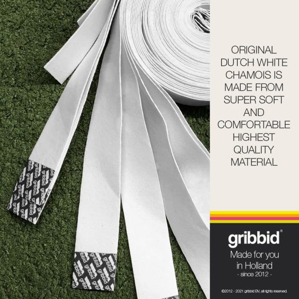 GRIBBID Progrip Hockey Stick Grip - The Original Dutch Chamois - Soft Touch - Comfortable - Anti Slip - Waterproof - Absorbent - Easy to Use - Image 7