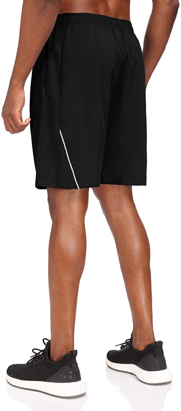 HMIYA Men's Sports Shorts Quick Dry with Zip Pockets for Workout Running Training - Image 5