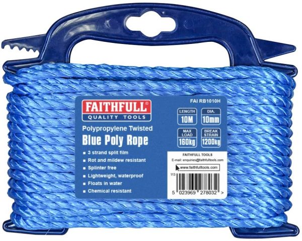 RB1010H Poly Rope Hasp - Blue