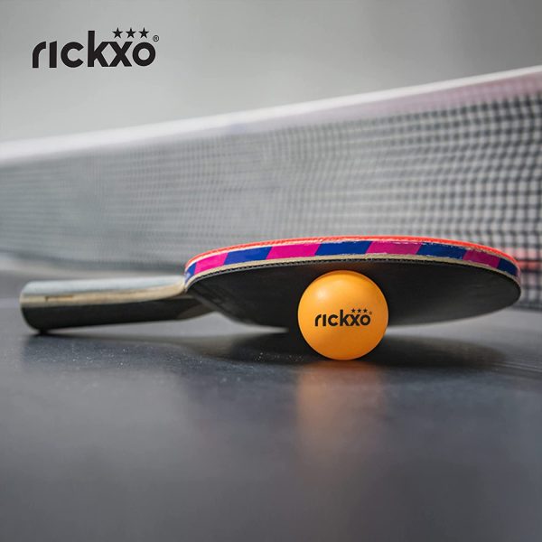 Rickxo Ping Pong Balls Table Tennis Balls ?C 3-Star Performance and Accuracy ?C 40+ Pro Abs ?C (Pack of 12 and 24) (Color: White and ) ?C Ideal for Indoor and Outdoor Table Tennis - Image 2