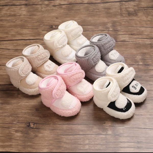 MASOCIO Baby Girls Boys Cute Sheep Booties Infant Soft Sole Crib Pram Prewalker Warm Boots - Image 6