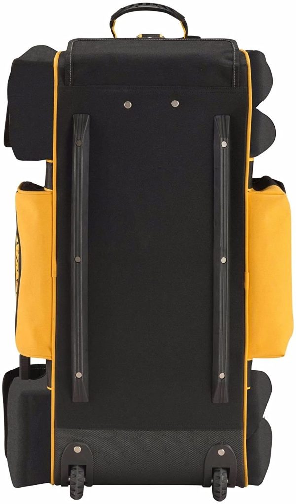 Dewalt DWST1-79210 Duffel Trolley Bag with Wheels, Yellow/Black, Large 26-Inch - Image 9