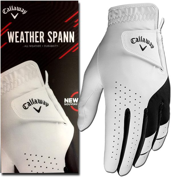 Callaway Golf Mens Weather Spann Golf Glove - Image 4