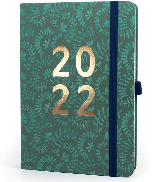 Perfect Year 2022 Diary A5 Page a Day. A5 Diary, Daily Planner 2022 runs Jan - Dec'22. Diary 2022 Day per Page with Checklists. 2022 Planner for Busy Schedules. - Image 2