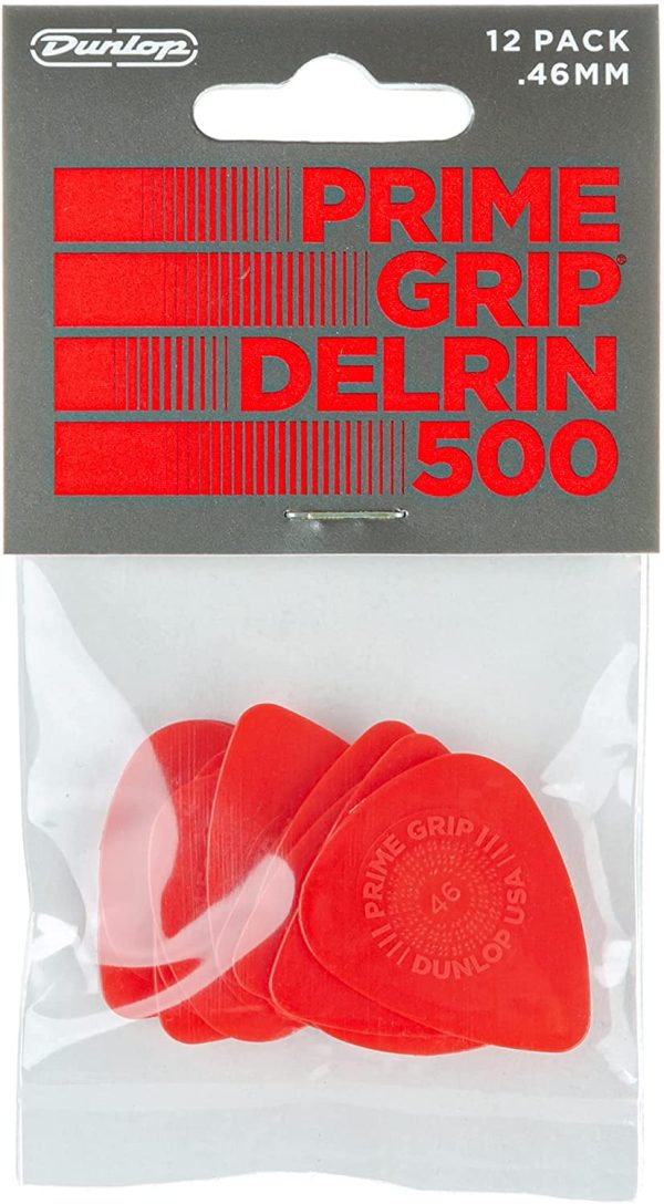 Prime Grip Delrin 500 Picks.46 mm, Set of 12 Pieces - Image 2