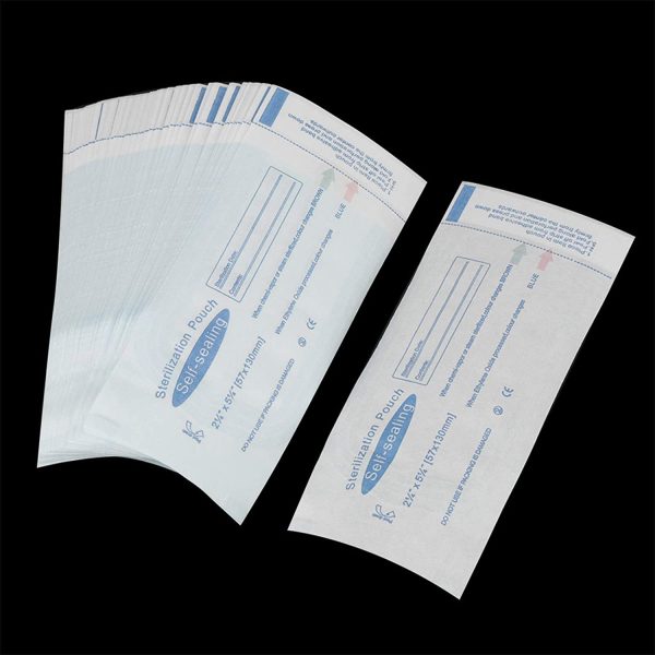 Dental Sterilization Pouch, 200pcs Medical Dental Sterilization Pouch Self-sealing Bag for Cleaning Tools - Image 5