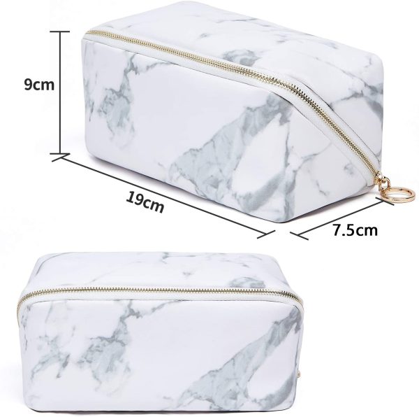 KALIDI Large Capacity Cosmetic Bag Ladies Pencil Case Make Up Bag Makeup Bag Pencil Case Cosmetic Travel Pouch - Image 2