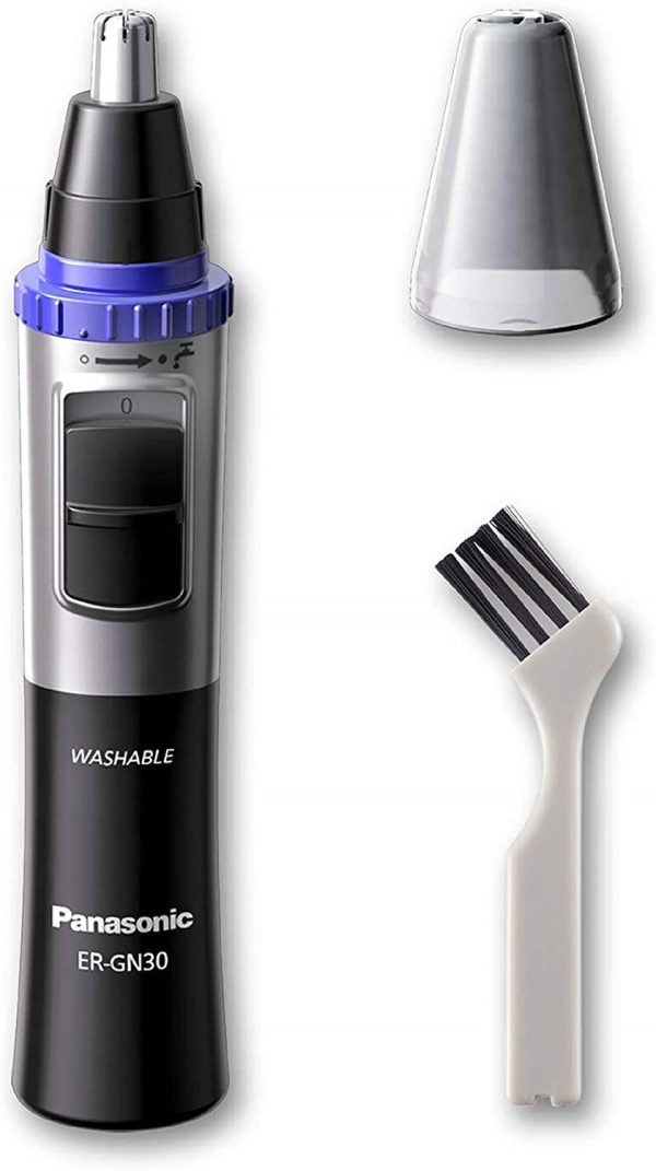 Panasonic ER-GN30 Wet and Dry Electric Nose, Ear and Facial Hair Trimmer for Men - Image 7