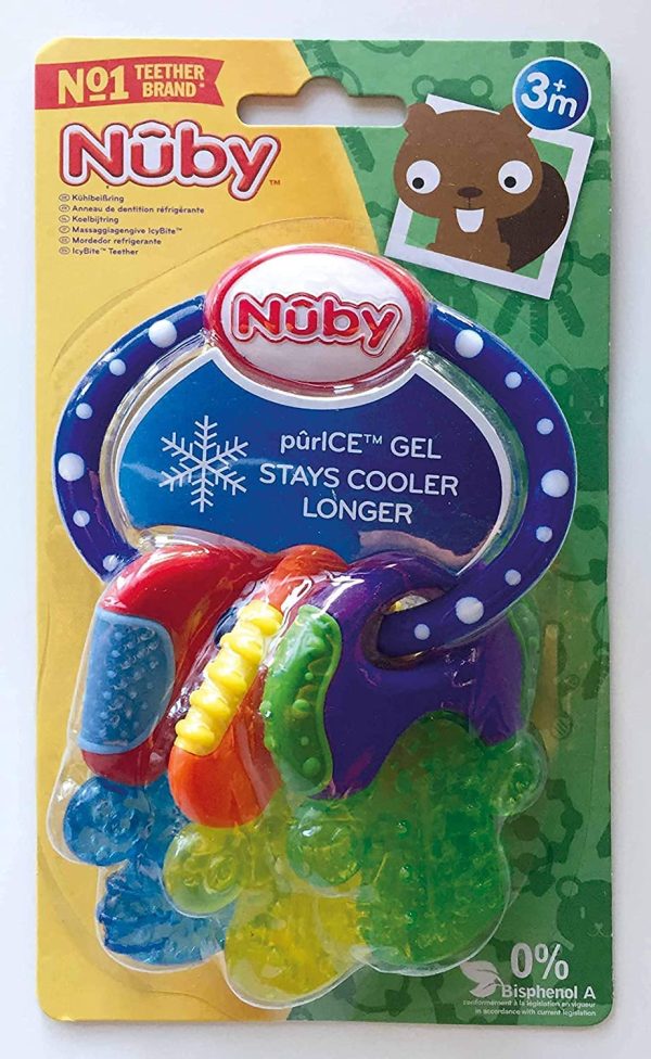 Nûby Icy Bite Keys Soothing Teether 3m+ - Image 6