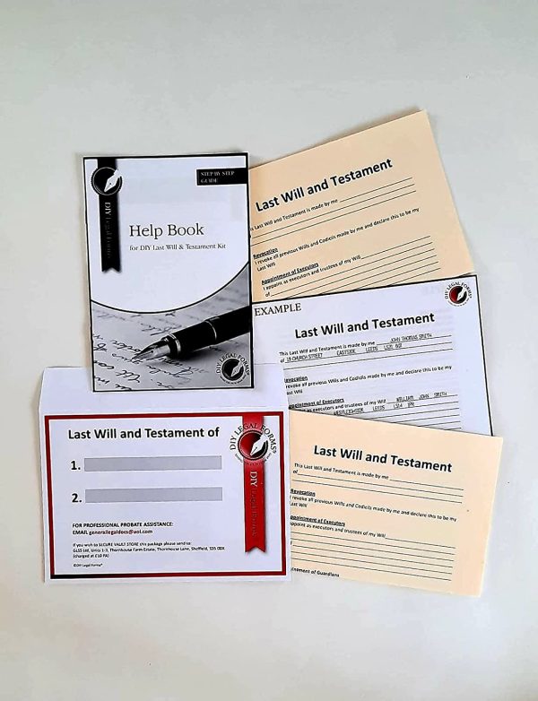 Last Will and Testament Kit 2022-23 UK, Super Value Edition, Simple to do, Allows up to Two People to Make Wills, Solicitor Approved. - Image 2