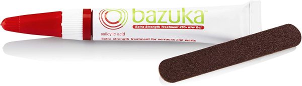 Bazuka Extra Strength Treatment Gel with emery board, 6g - Image 4