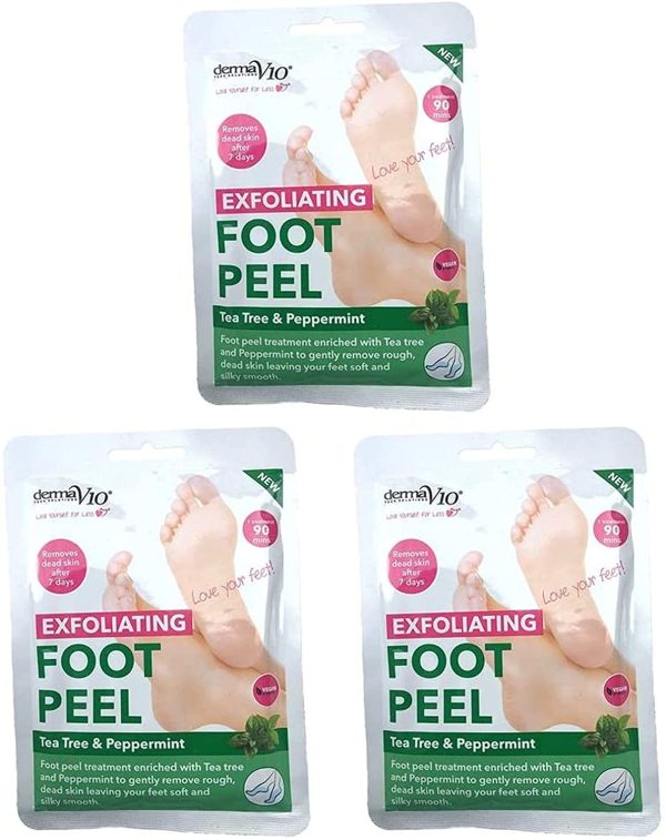 Exfoliating Foot Peel Mask, Pack of 3 - Image 3