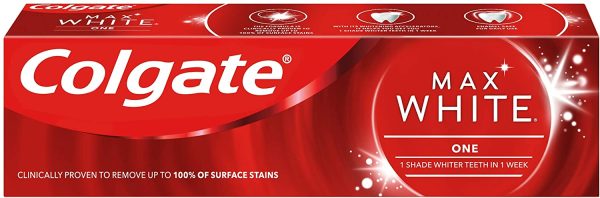 Colgate Max White One Toothpaste, 3 x 75ml - Image 5