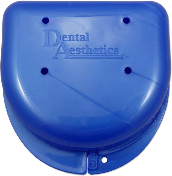 Gum Shield Case - Mouthguard Box for Ortho Retainers, Sports Dental Appliances, Dentures & More