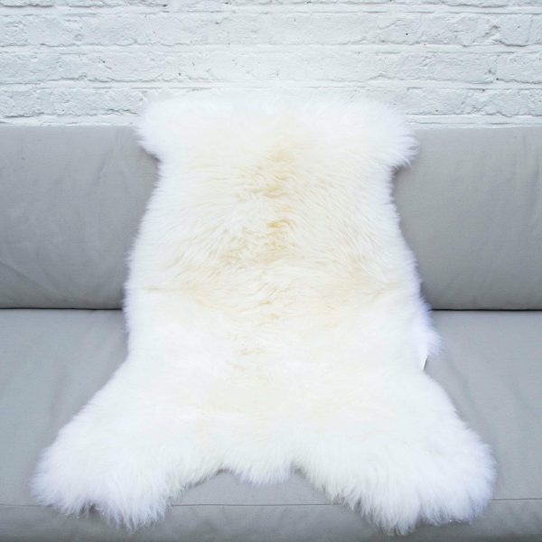 Large Top Quality British White Sheepskin Rug 100% Natural Free-range UK - Image 7