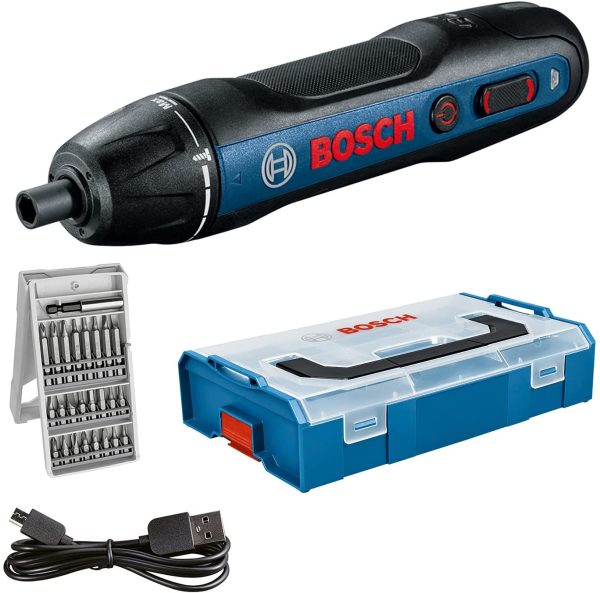 cordless screwdriver Bosch GO (incl. 25-piece bit set, USB charging cable, L-BOXX Mini) ?C Amazon Exclusive Set - Image 8