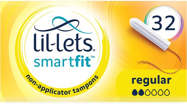 Lil-Lets SmartFit Regular Non-Applicator Tampons - pack of 32 - Image 2