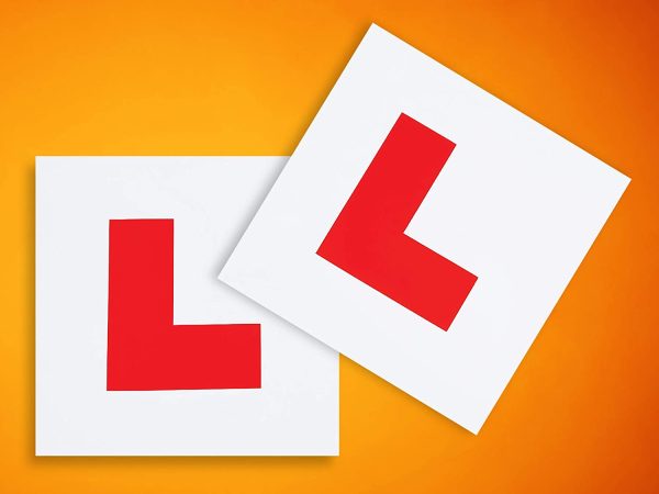 Marmalade Insurance - Extra Thick 2-Pack of Car L Plates, Strong Magnet, Fully UK Road Legal - Made in the UK