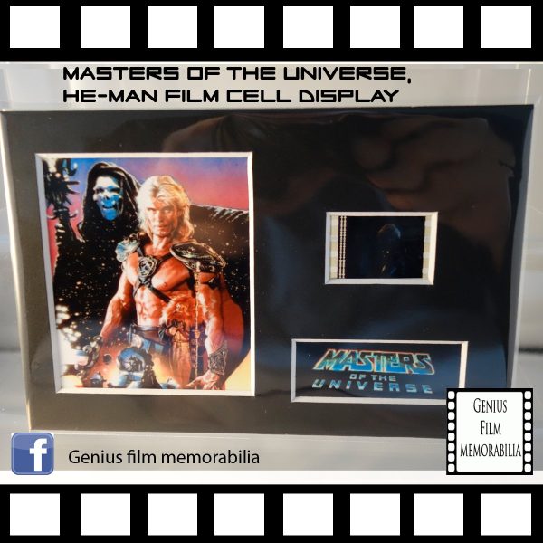 Masters of the Universe 80's vintage film cell mounted