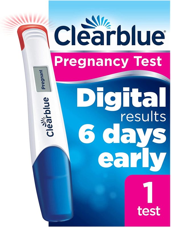 Clearblue Early Detection Pregnancy Test ?C Digital Ultra Early (10 mIU/ml), No Test Can Tell You Sooner ?C 1 Digital Test