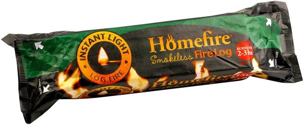 Homefire Instant Light Smokeless Firelogs, Pack of 10 - Image 2