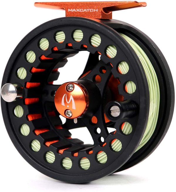 MAXIMUMCATCH Maxcatch ECO Fly Reel Large Arbor with Diecast Aluminum Body Fly Fishing Reel(3/4wt 5/6wt 7/8wt) - Image 5