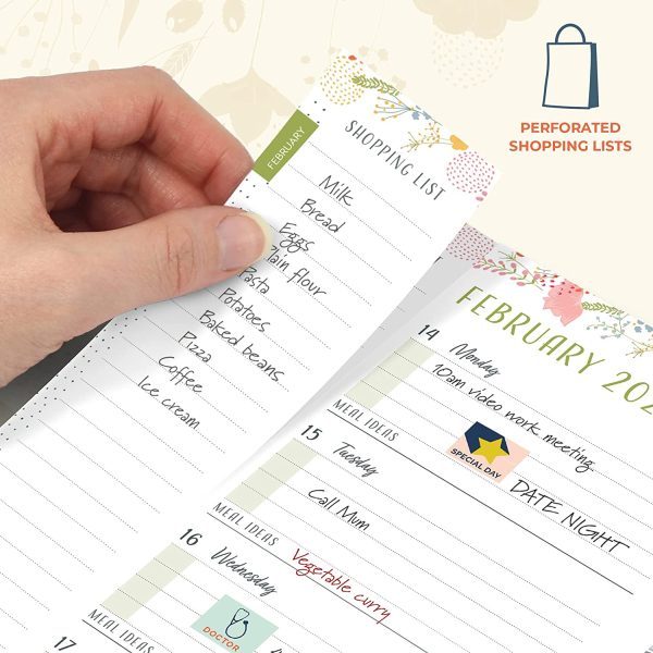 Life Book 2022 Diary. A5 Diary 2022 Week to View Runs Now Until Dec'22. Life Planner 2022 with Shopping Lists & to-Do Lists. Feature Packed 2022 Diaries for Managing Busy Schedules. - Image 3