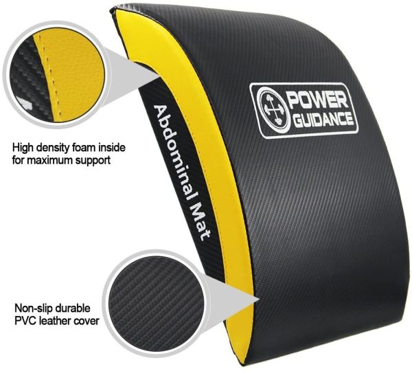 POWER GUIDANCE Ab Exercise Mat - Sit Up Pad - Abdominal & Core Trainer Mat for Full Range of Motion Ab Workouts - Image 2