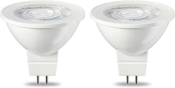 LED GU5.3 MR16 Spotlight Bulb, 4.5W (equivalent to 35W), Warm White, Non Dimmable - Pack of 2 - Image 2