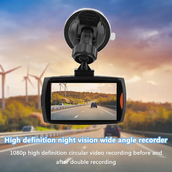 Dash Cam ,??021 New Version??1080P Full HD Dash Camera for Cars Front with 2.31-Inch LCD Screen, Night Vision, 170° Wide Angle, G-Sensor Motion Detection and Parking Monitor , Loop Recording (black2)