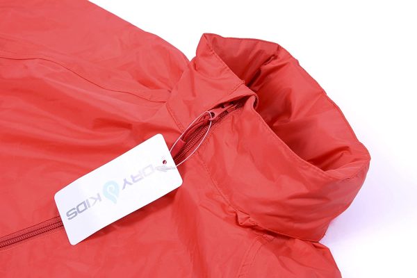 DRY KIDS Waterproof Suit - Comprising of Waterproof Packaway Jacket and Waterproof Over Trousers