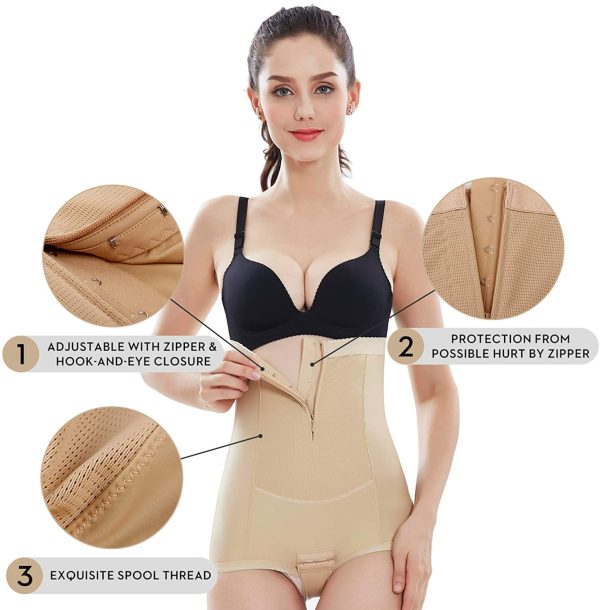 PAUKEE Postpartum C-Section Recovery Panty High Waist C-Panty Belly Wrap Medical Grade Compression Support Girdle Panties - Image 6