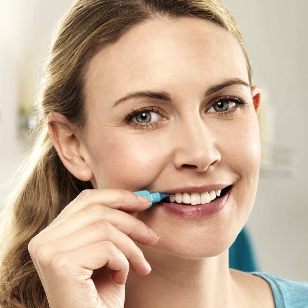 Interdental Brushes Blue Extra Soft (0.6mm - Size 3) / Simple and effective cleaning of interdental spaces / 1 x 8 brushes - Image 6